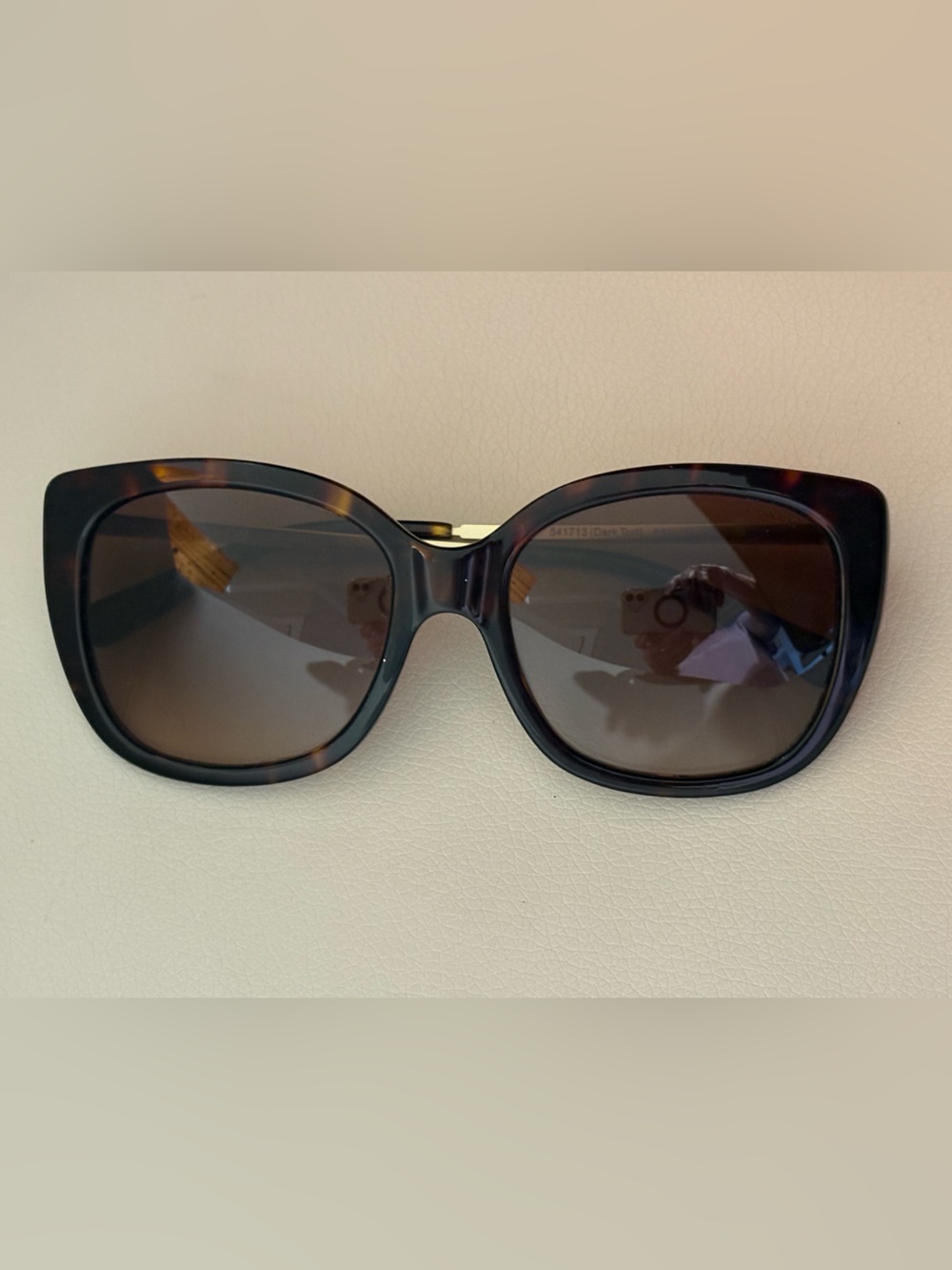 Coach Oversized Sunglasses - Tortoise Shell and Dark Lenses